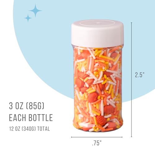 Sweets Indeed Christmas Sprinkles Mix 10.9 oz Holiday Blend O12924