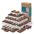Easter Sprite Individually Wrapped Gourmet Chocolate Food Gift Basket - 3 Inch X 1.5 Inch Snack-Size Brownies - Pieces - Item LE2