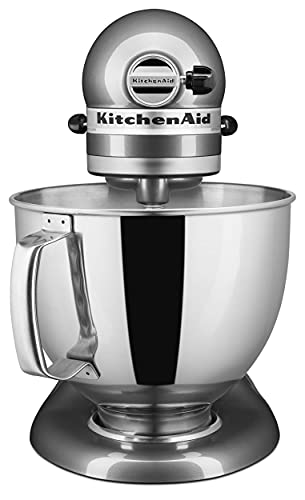 KitchenAid KSM150PSTG Artisan 5-Qt Stand Mixer with Pouring Shield, Tangerine T7346