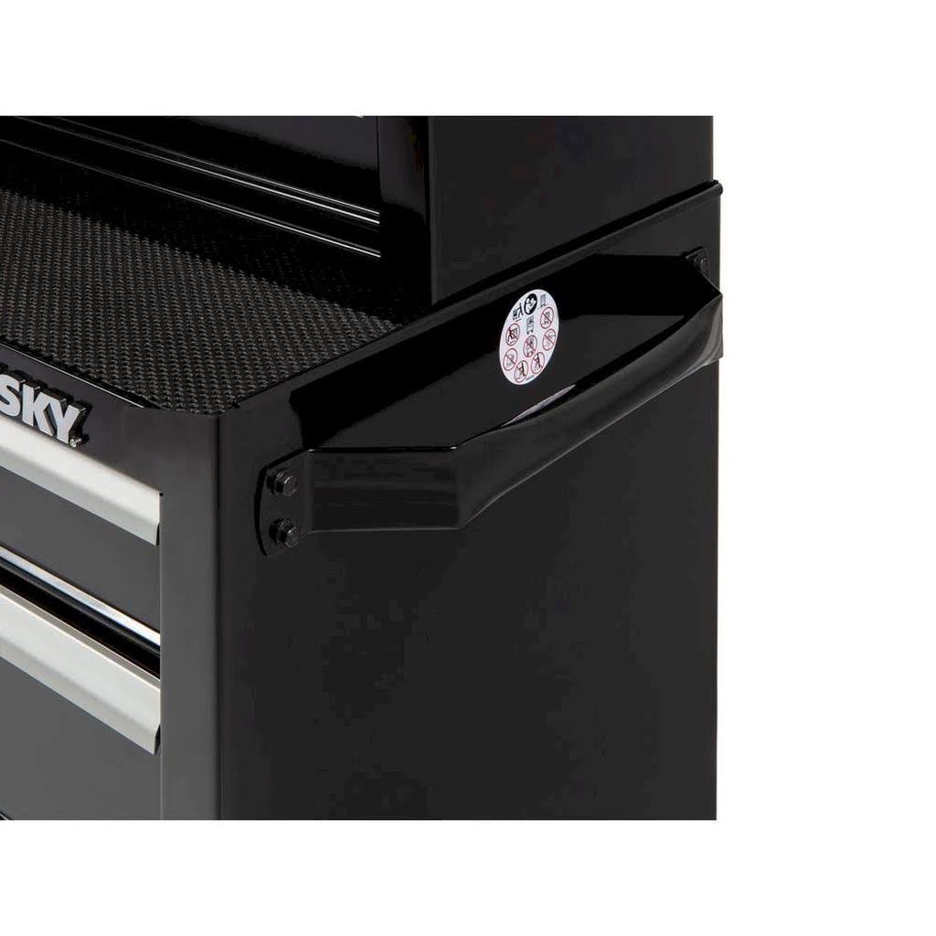 Husky 26 in. 4-Drawer Rolling Tool Chest, Gloss Black S27012
