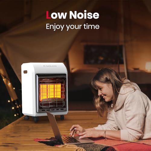 Gasland MHA18BN Propane Radiant Heater, 18,000 BTU, Portable for Garage & Workshop D8555