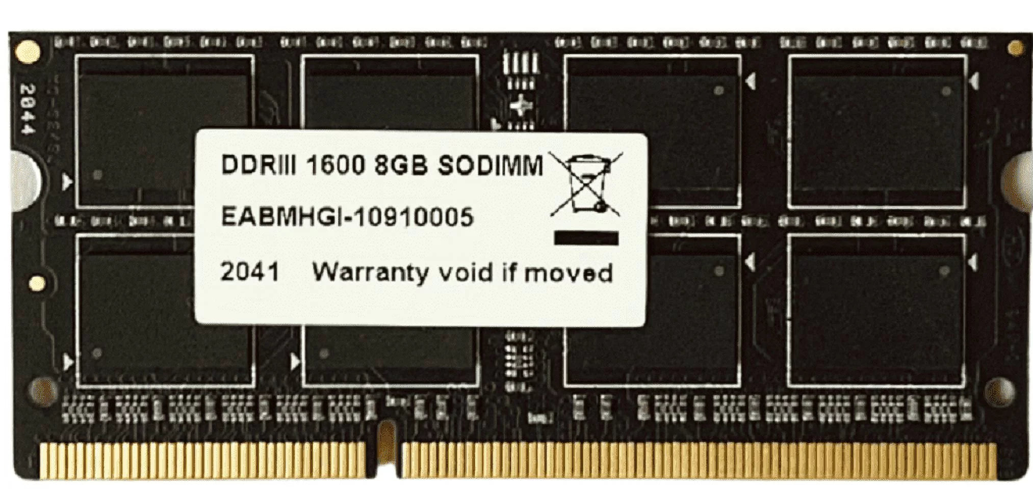 16GB DDR3 2x 8GB PC3-12800 SODIMM Memory for Laptops & MacBook Pro X126