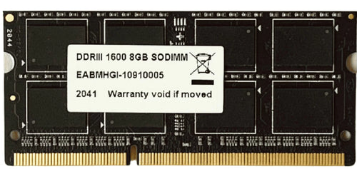 16GB DDR3 2x 8GB PC3-12800 SODIMM Memory for Laptops & MacBook Pro X126