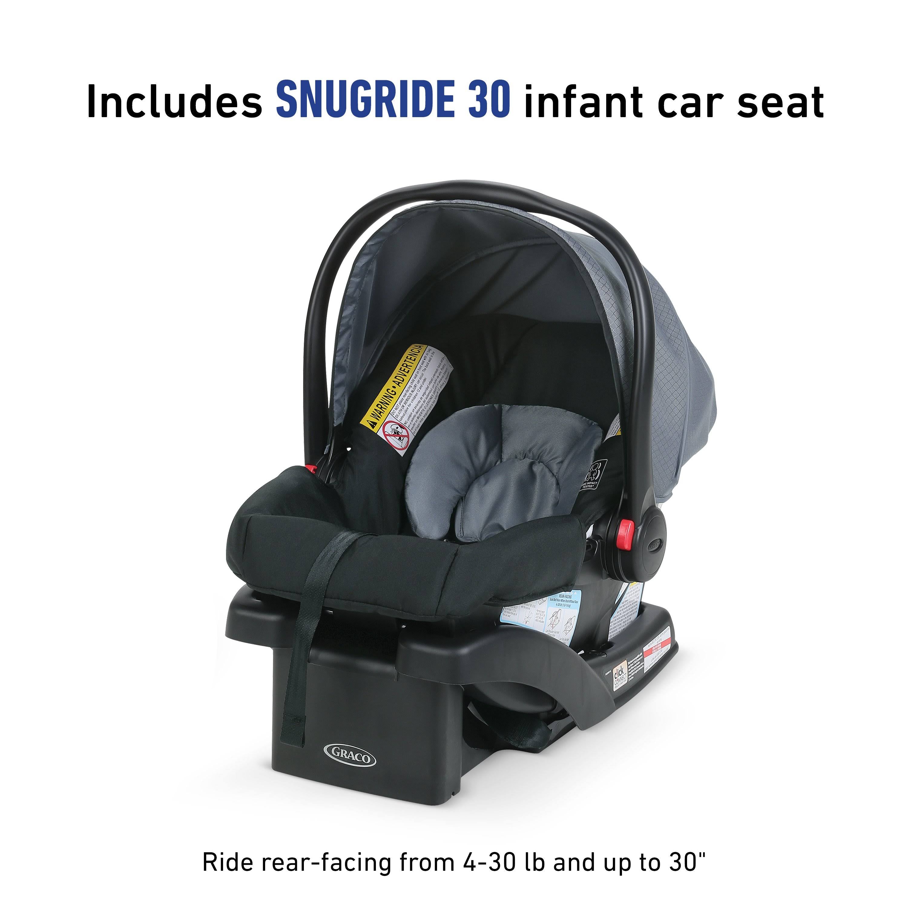 Graco Modes Essentials Travel System with SnugRide 30 Infant Car Seat D682