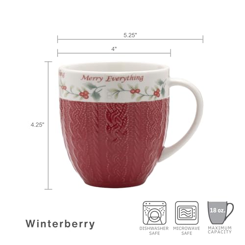 Pfaltzgraff Winterberry Stoneware Mug G981