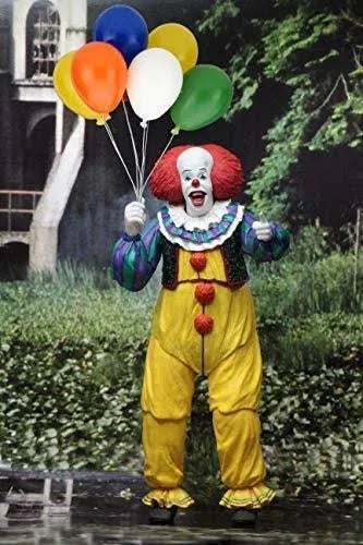 NECA It 7" Scale Action Figure Ultimate Pennywise (1990) M381699
