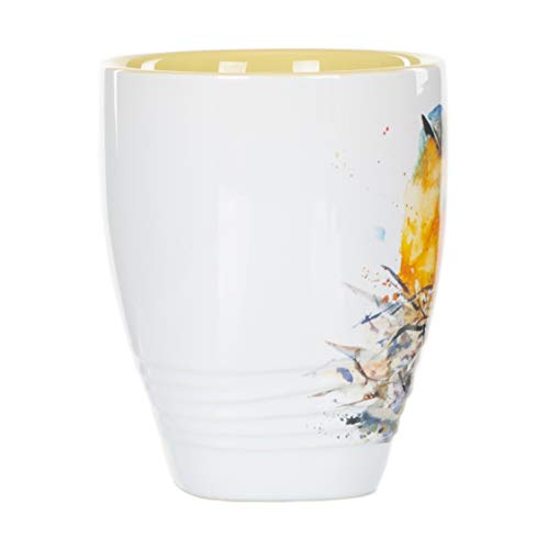 Dean Crouser Cardinal Watercolor Stoneware Mug 16 oz N1410