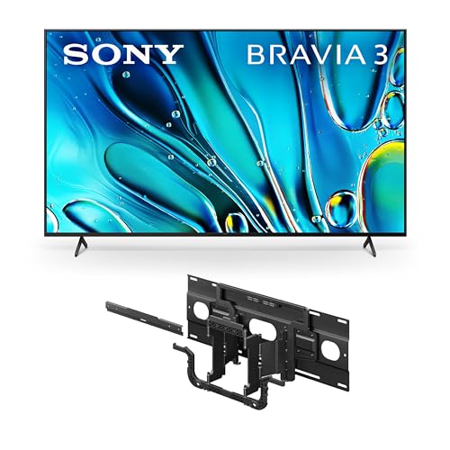 Sony 65-Inch BRAVIA 3 4K Ultra HD LED Smart TV with Google TV Dolby Vision HDR C831