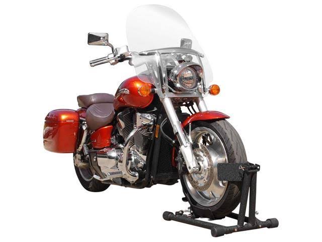 Baxley Trailer Adjustable Self-Locking Motorcycle Wheel Chock E326
