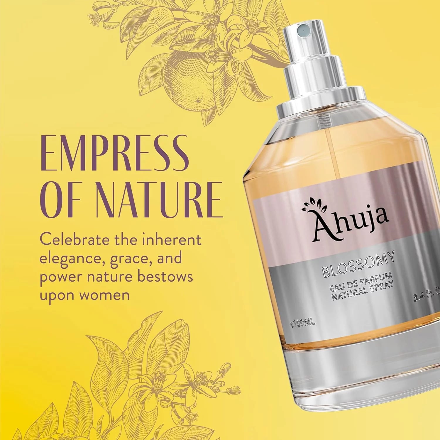 AHUJA Blossomy 3.4 fl oz Eau De Parfum K8183