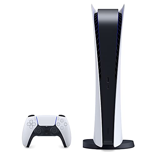Sony PlayStation 5 Digital Edition 825GB Gaming Console with Wireless Controller Q603