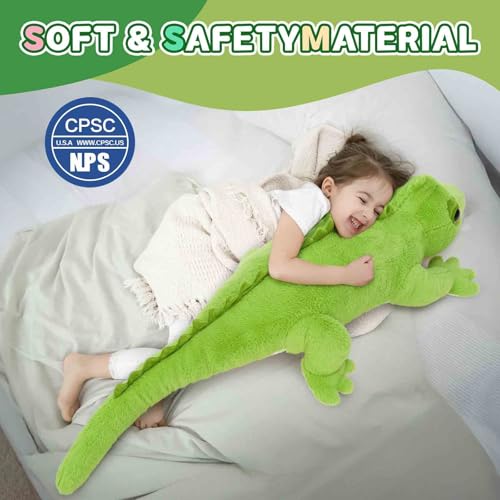 Tezituor 51 inch Giant Whale Shark Stuffed Animal Plush Pillow M152089