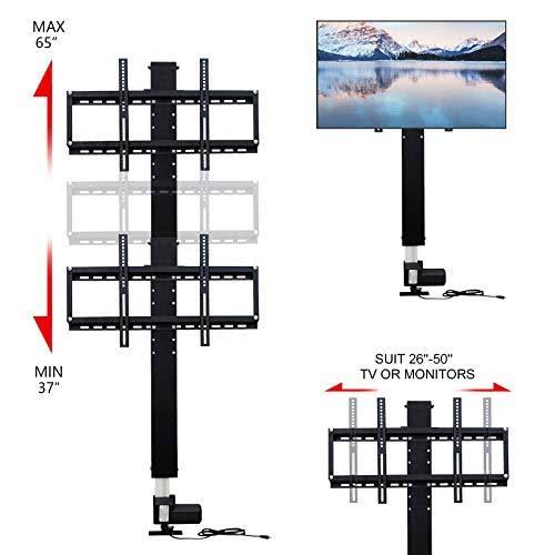 ECO-WORTHY Motorized Vertical TV Lift for 26-57x22 TVs with Remote Control Y7058