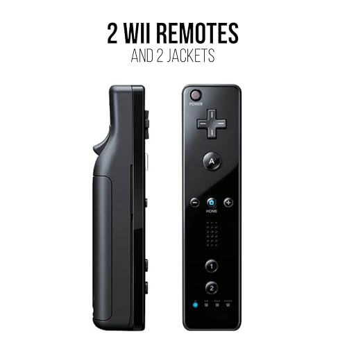 Nintendo Wii Console Black Premium Bundle (Renewed) U581