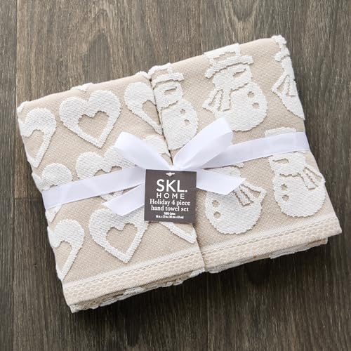 SKL Home by Saturday Knight Ltd. Holidays 6pc Hand Towel Gift Set P13231