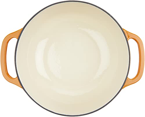 Lodge 6 Quart Enameled Cast Iron Dutch Oven with Lid, Indigo A835868