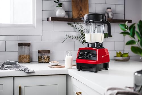 Vitamix Explorian Blender, 64 oz, Red (Renewed Premium) M762
