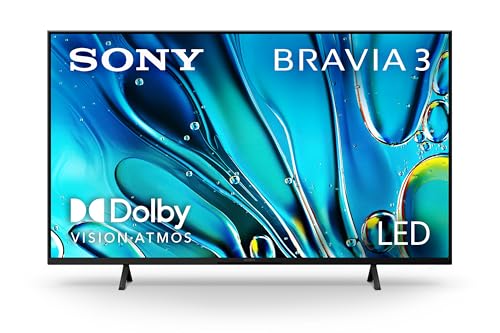 Sony 65-Inch BRAVIA 3 4K Ultra HD LED Smart TV with Google TV Dolby Vision HDR C831