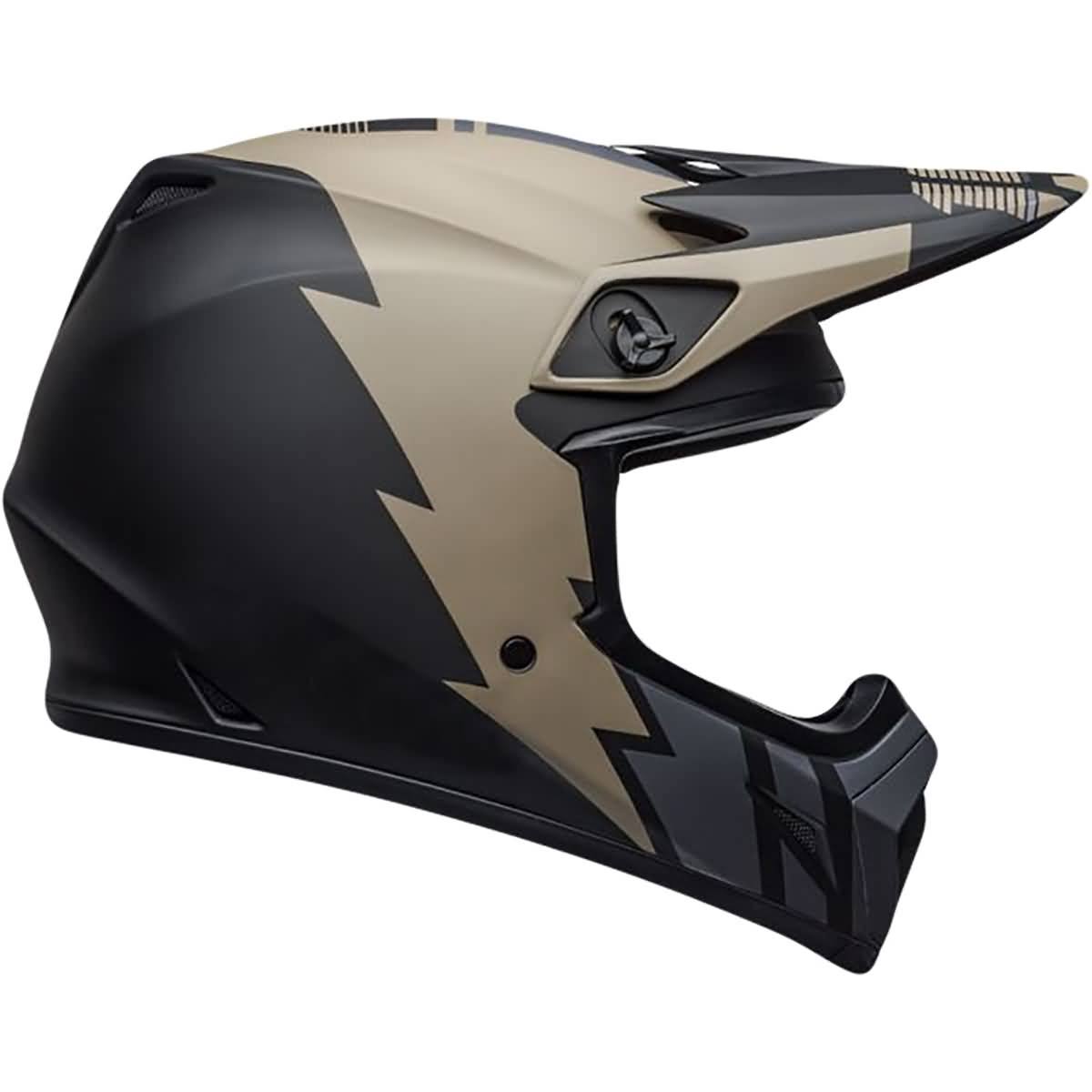 Bell MX-9 MIPS Strike Helmet Infrared/Green/Black M Z9768