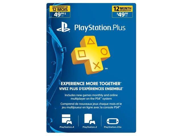 PlayStation Plus PSN 1-Year Membership Card I779361