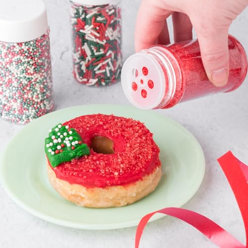 Sweets Indeed Christmas Sprinkles Mix 10.9 oz Holiday Blend O12924
