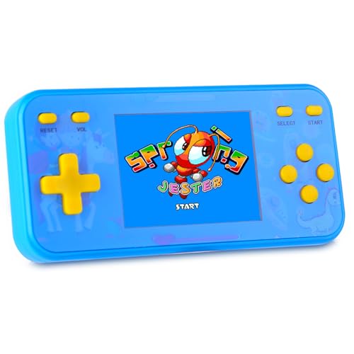 Handheld Game Console for Kids Preloaded 240 Retro Video Games, Portable Gaming Player with Rechargeable Battery 3.0" LCD Screen, Mini Arcade Electronic Toy Gifts for Boys Girls