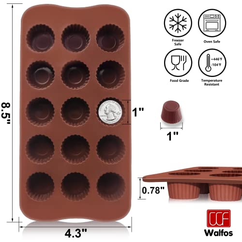 Silicone Mold for Baking, Half Sphere Chocolate Cake Jelly Mold (2 Packs) L40364