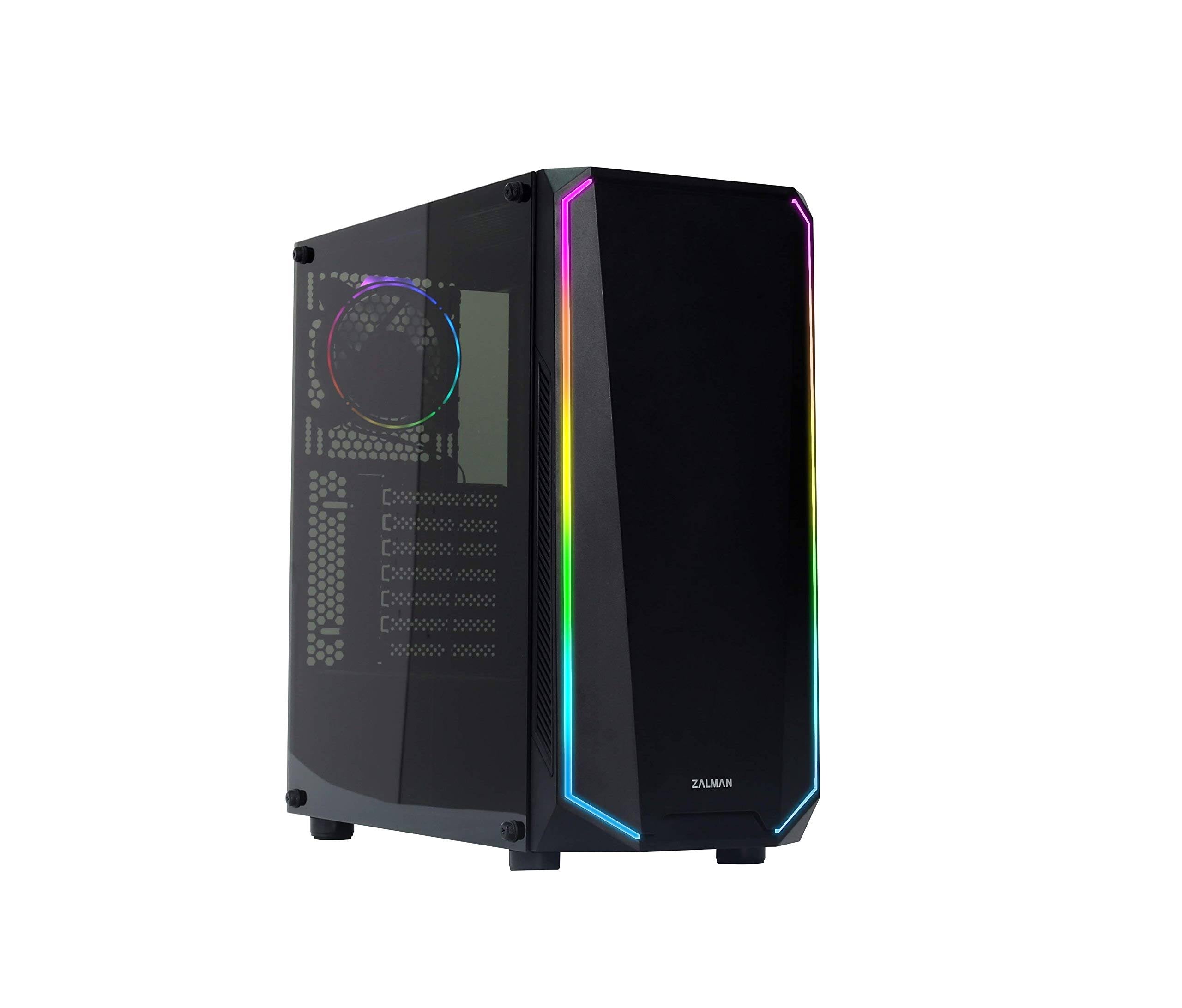 Zalman K1 ATX Mid-Tower Case w/Tempered Glass