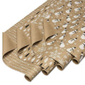 American Greetings Vintage Kraft Christmas Wrapping Paper Rolls, 4 Rolls, 80 sq. ft. D740