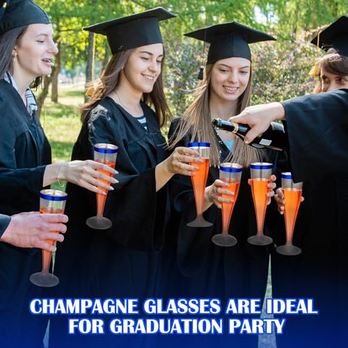 36 Pcs Plastic Champagne Flutes 4.5 oz Clear Toasting Glasses for Party V61372