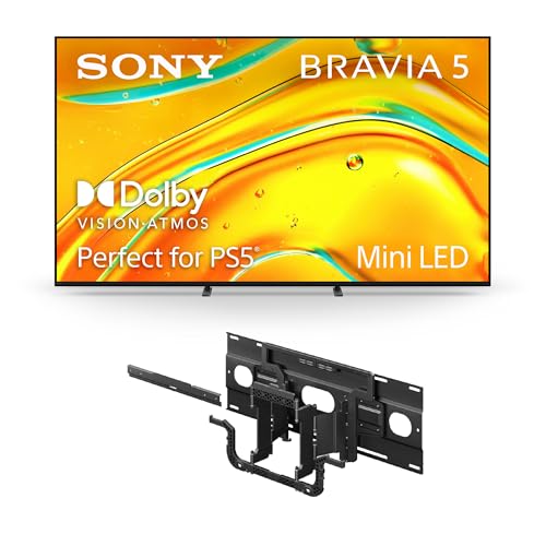 Sony BRAVIA 5 65 Inch Mini LED 4K Smart Google TV with XR Processor, 2025 Model V700322