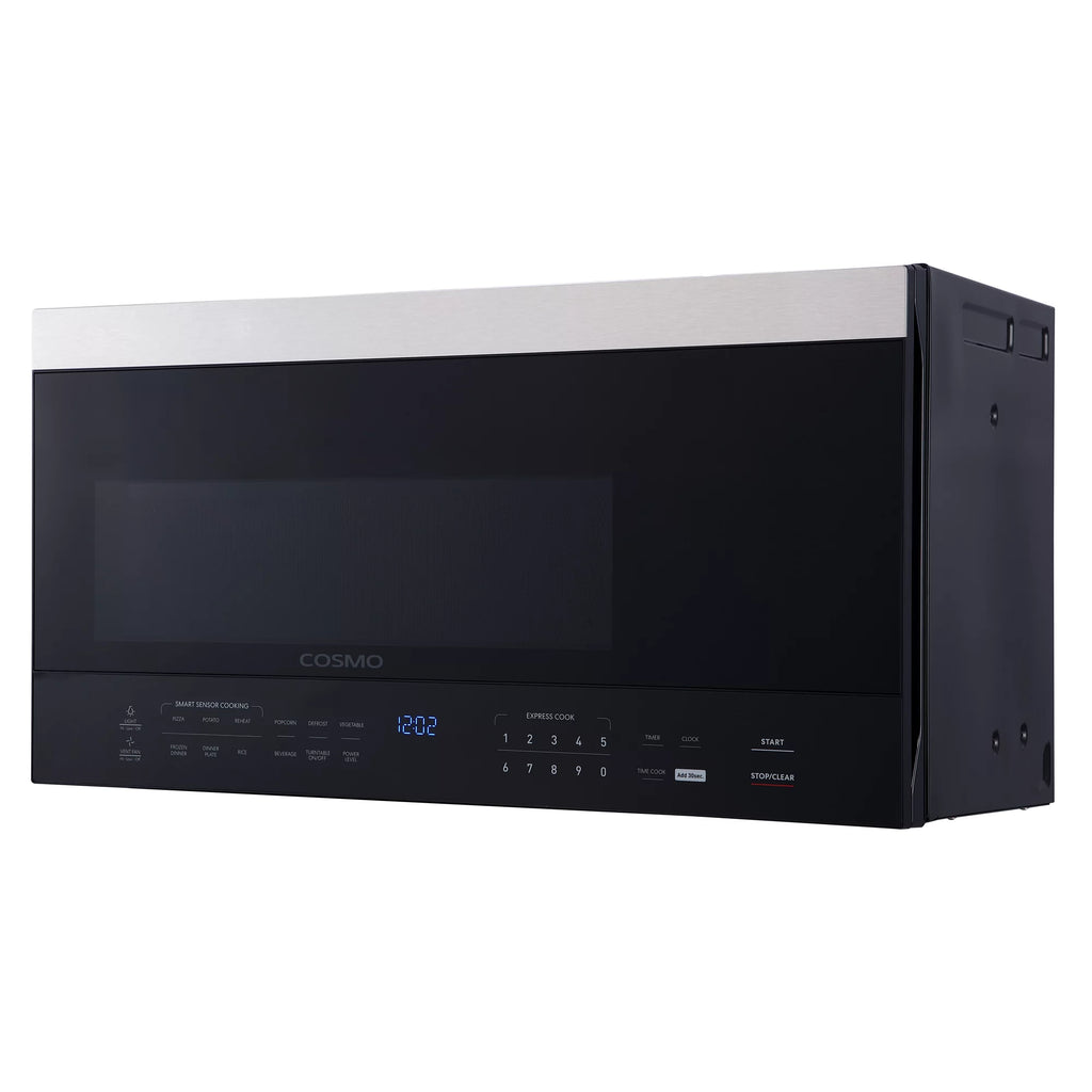 Cosmo 2 Piece Kitchen Appliance Package with 30" Microwave & Electric Range M4153