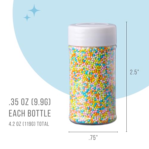 Sweets Indeed Christmas Sprinkles Mix 10.9 oz Holiday Blend O12924