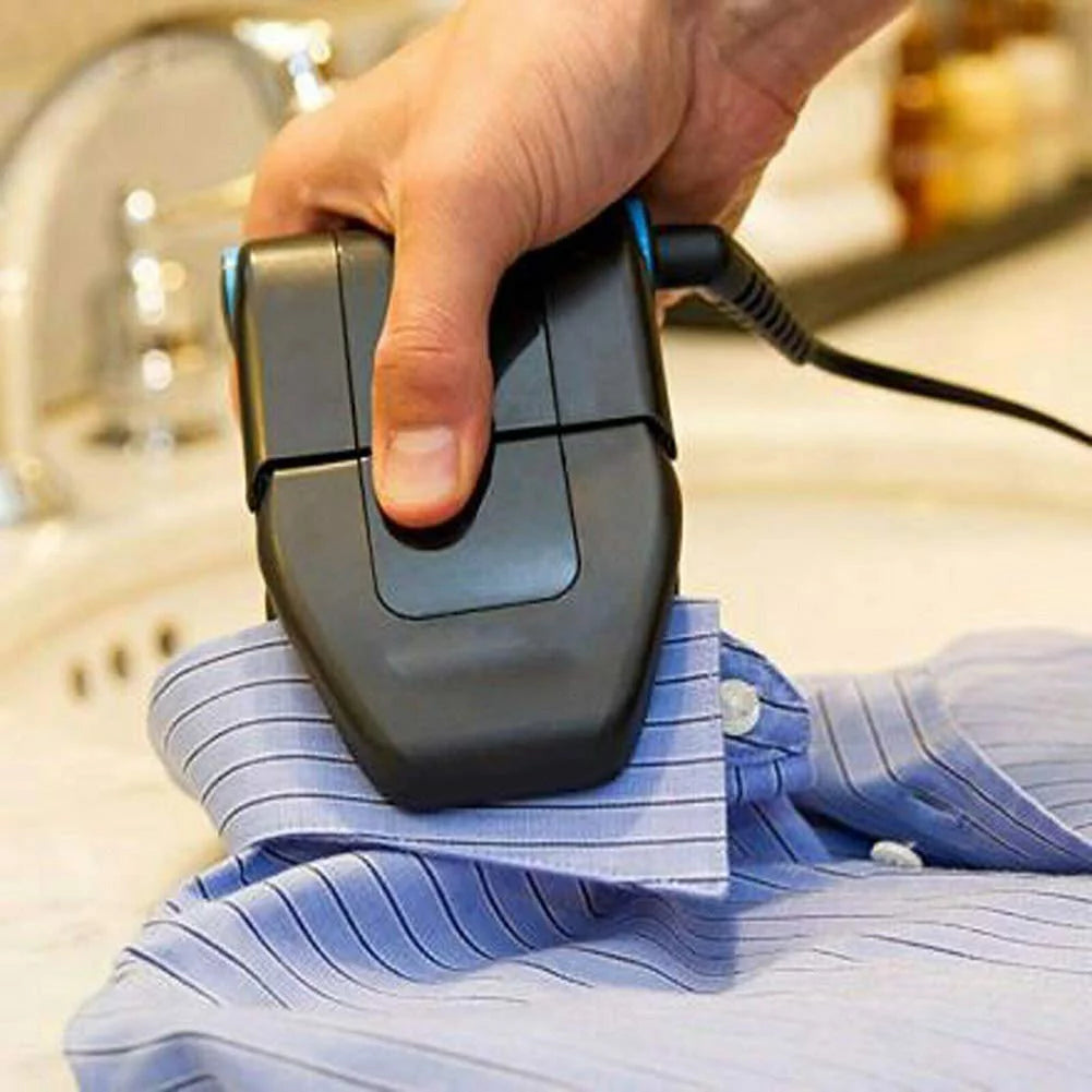 Happyline Folding Mini Travel Iron, Portable Steam Iron for Clothes T988181