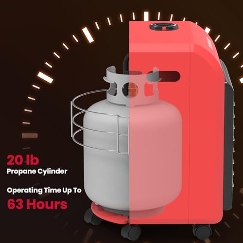 Gasland MHA18BN Propane Radiant Heater, 18,000 BTU, Portable for Garage & Workshop D8555