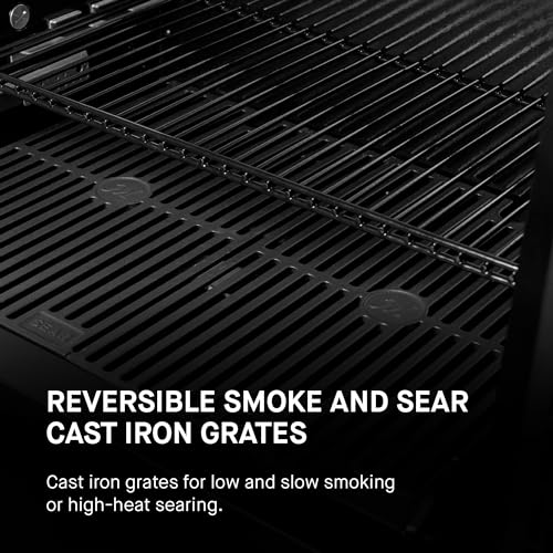 Masterbuilt Gravity Series 800 Digital Charcoal Grill and Smoker, Black M23582