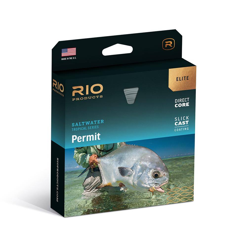 Rio Elite Permit Fly Line - Sand/Camo/Light Sand - 8