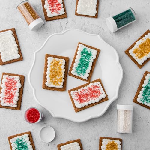 Sweets Indeed Christmas Sprinkles Mix 10.9 oz Holiday Blend O12924