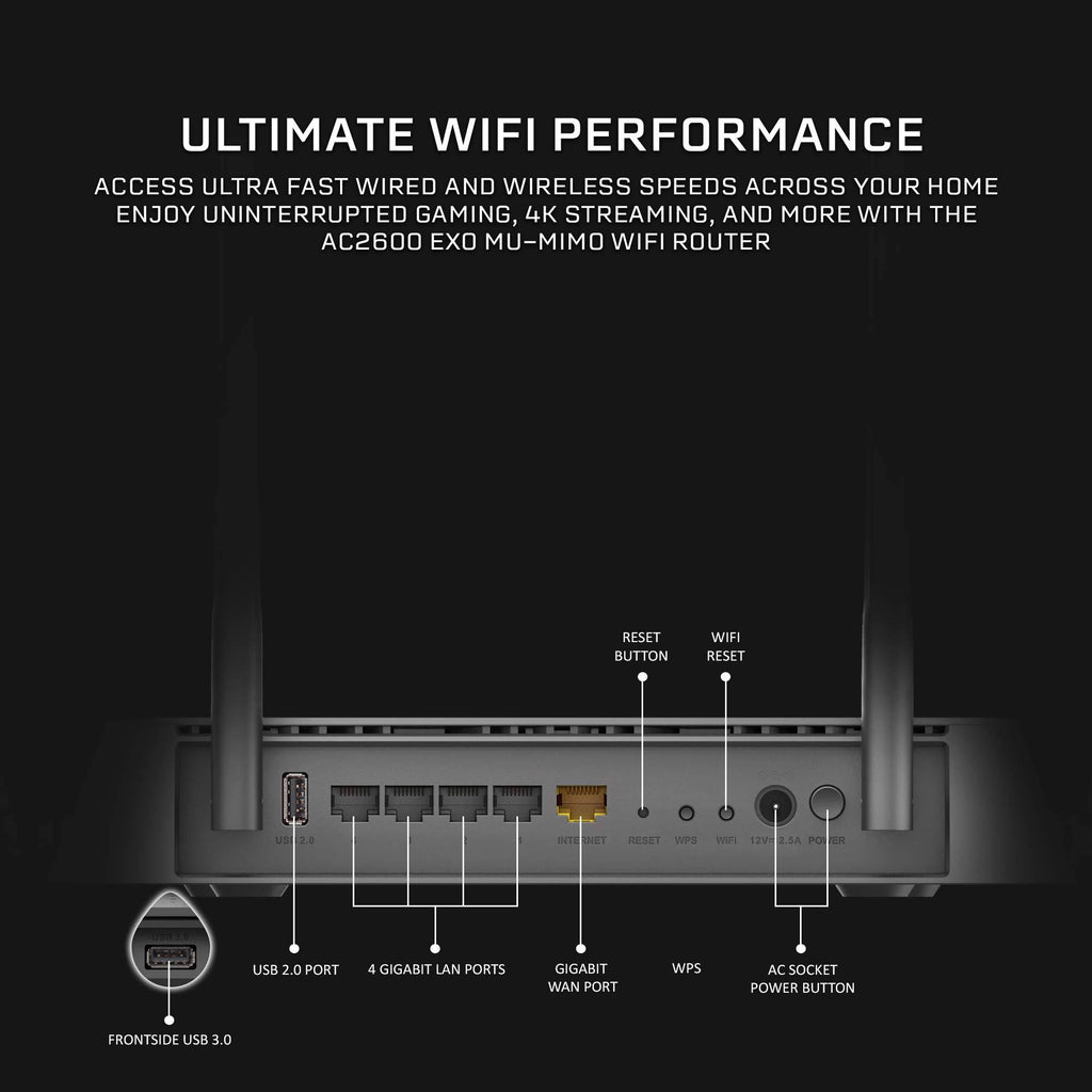 D-Link DIR-882 Wireless Router - 2533 Mbps - Gigabit Ethernet S6248