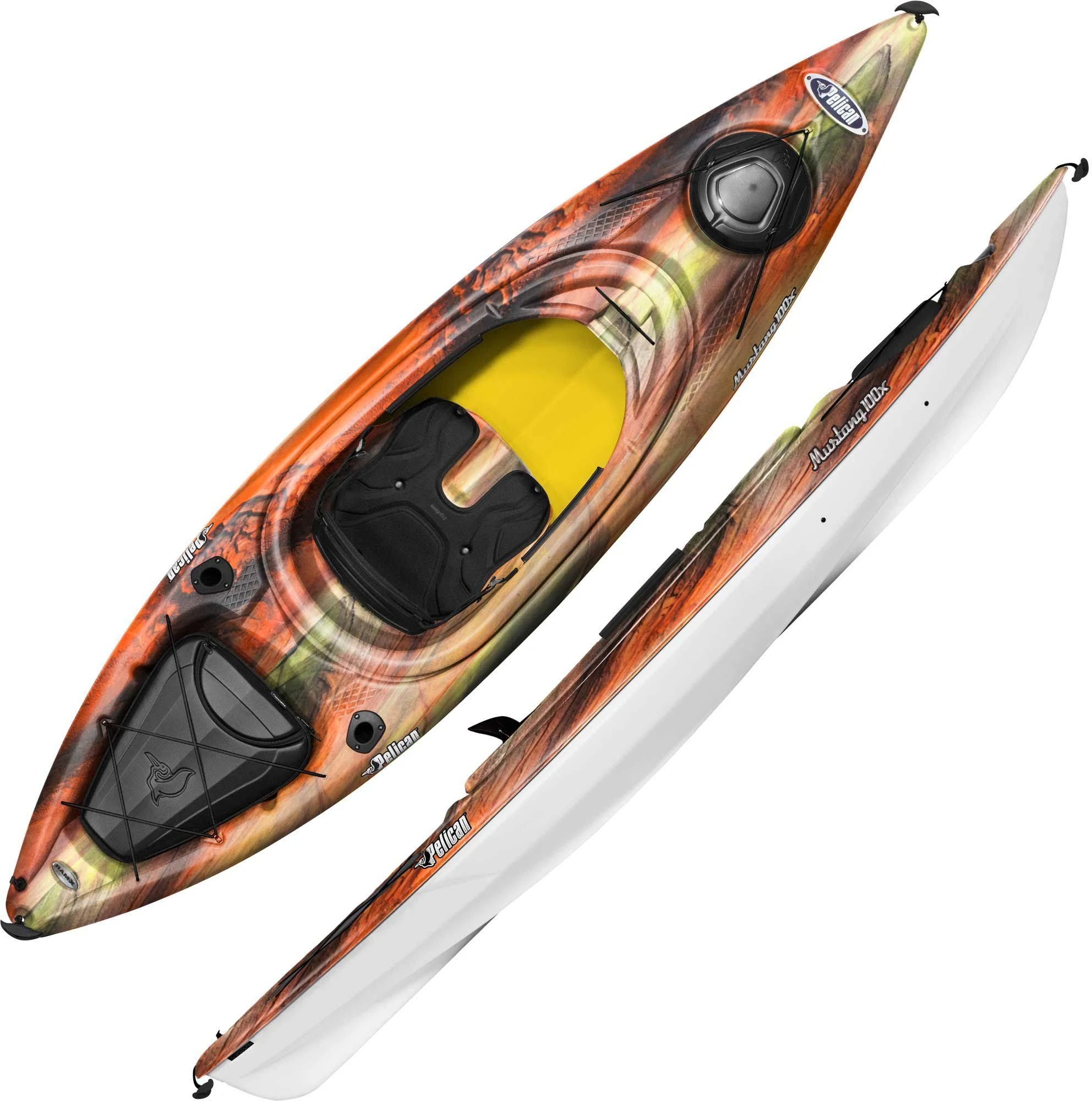 Pelican Mustang 100x Kayak, Fusion