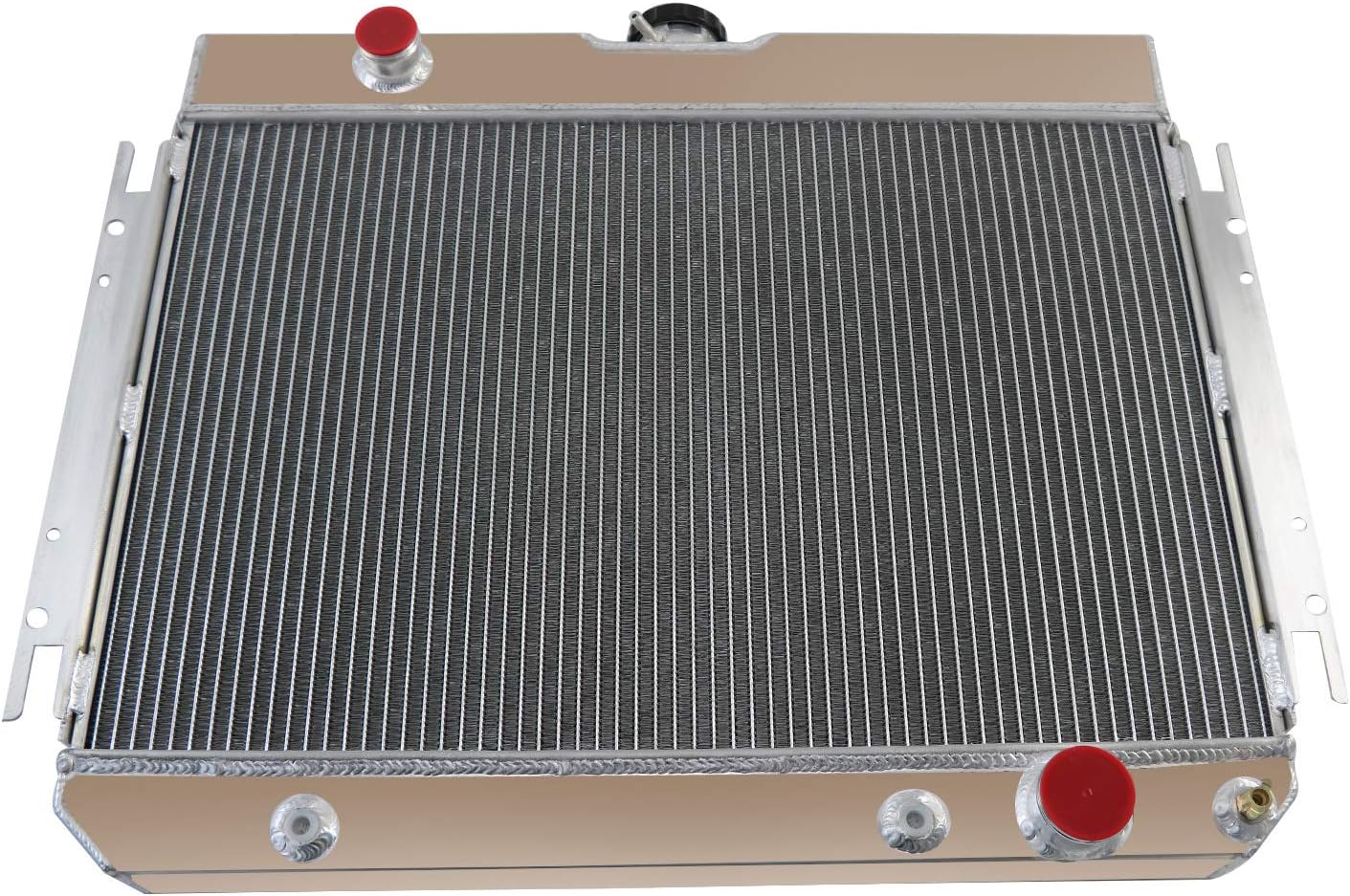 ALLOYWORKS 3 Row Core All Aluminum Radiator for 1963-1968 Chevy Impala Chevelle Camino Q509
