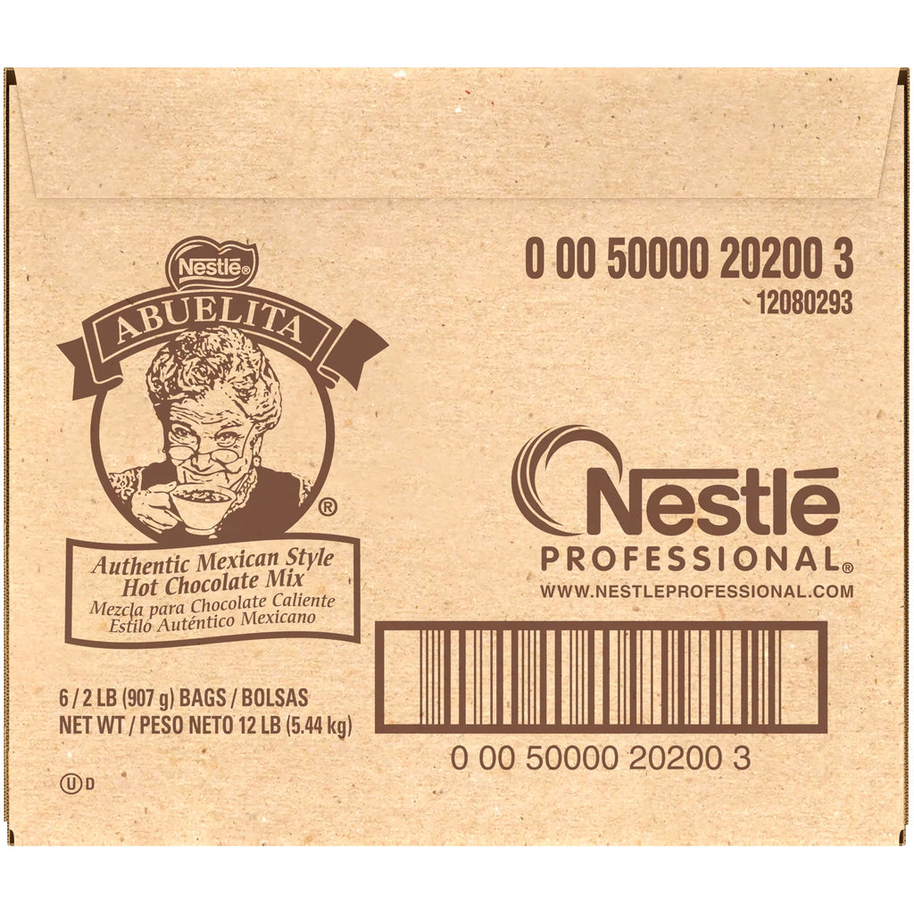 ABUELITA Authentic Mexican Style Hot Cocoa Mix 6-2 lb. Bags