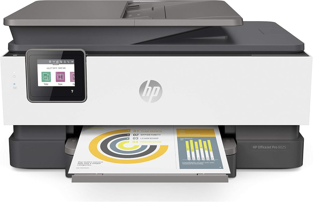 HP OfficeJet 8022 Wireless All-in-One Printer, Scan Copy Fax, Renewed D83716