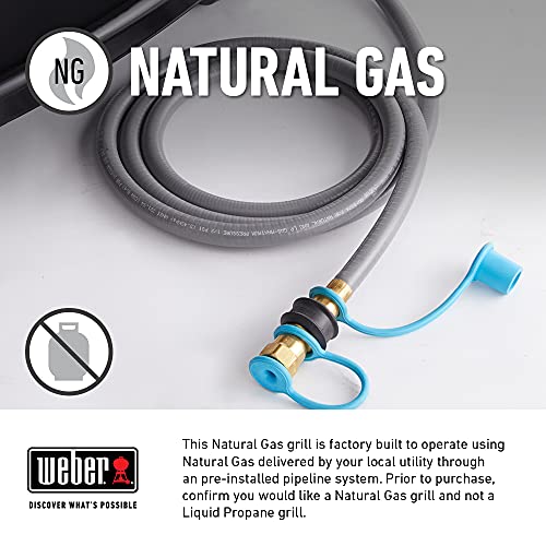 Weber Genesis E-335 Gas Grill, Natural Gas, Black M960441