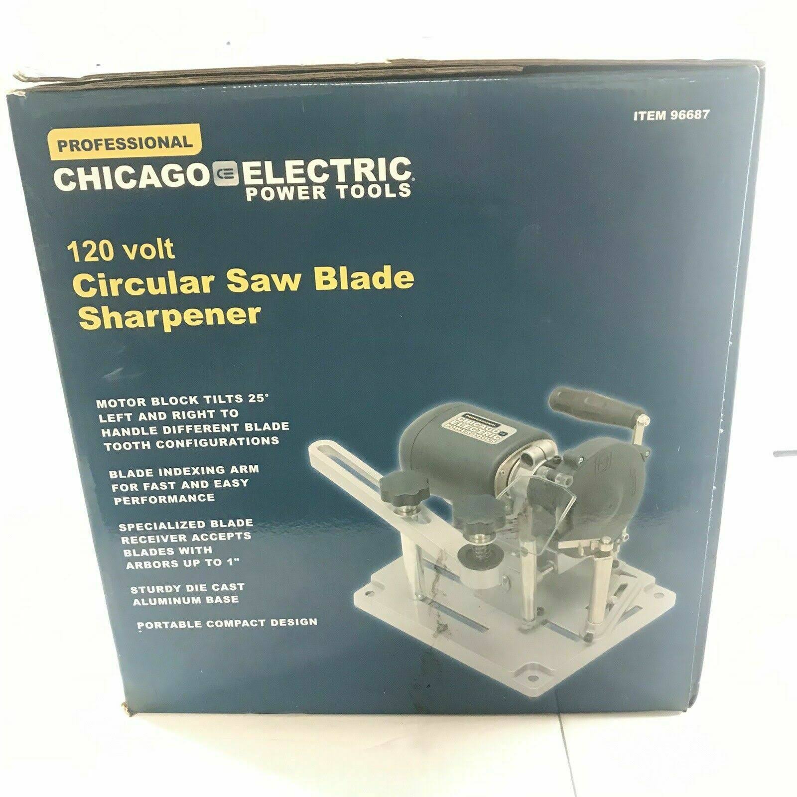 Chicago Electric 120V Circular Saw Blade Sharpener G632233