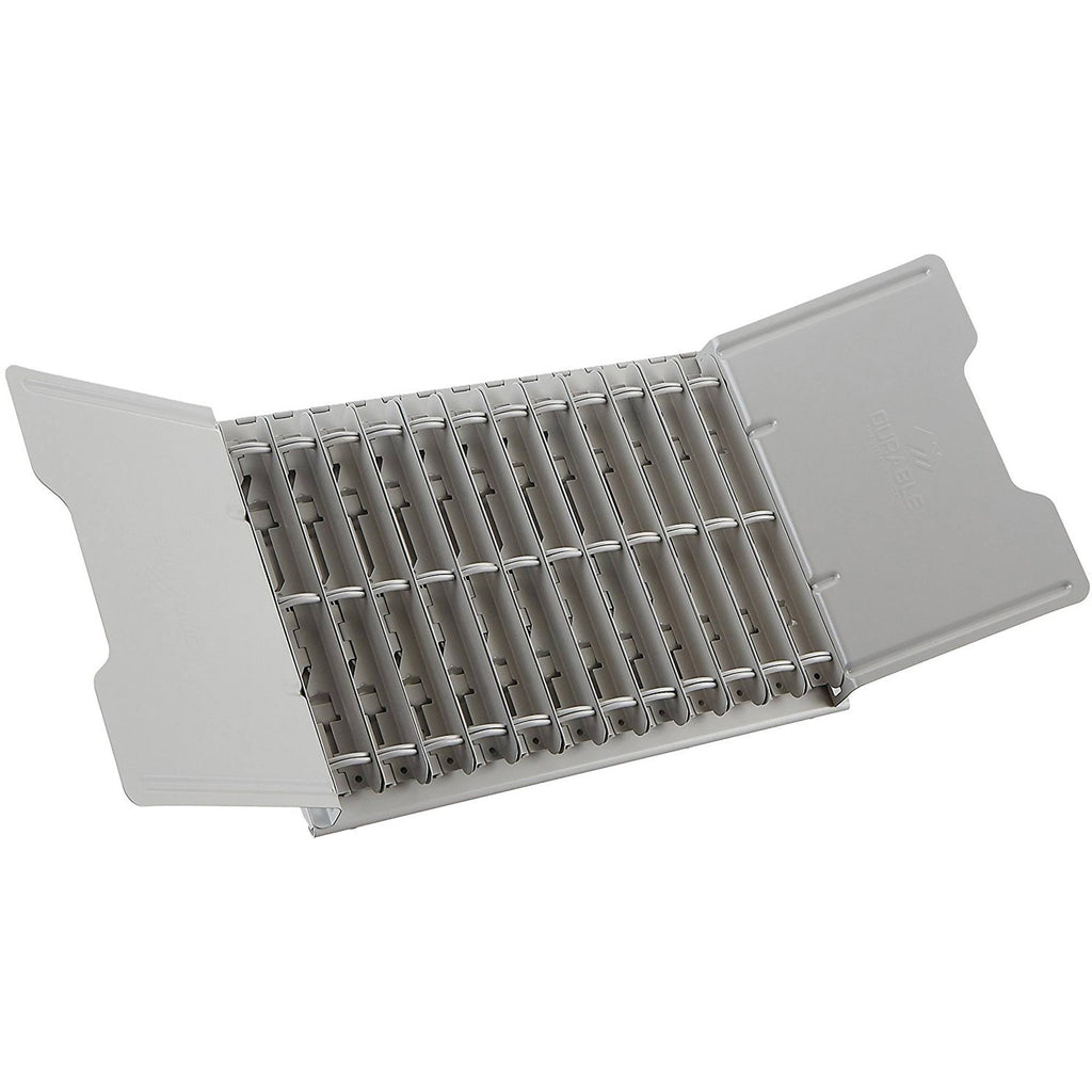 Catalog Display Rack 12 1-Inch Rings Gray P888