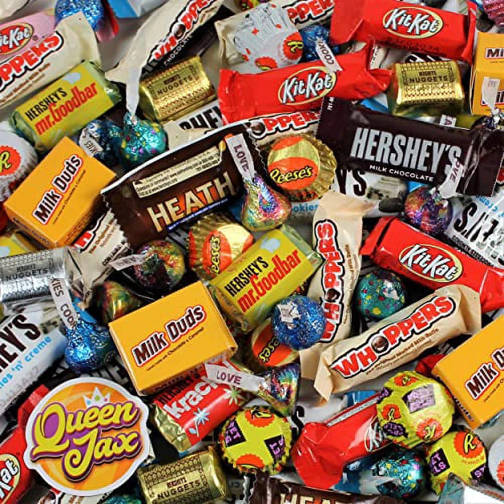 Hershey Assorted Chocolate Candy Variety Pack 10 lb Bulk Individually Wrapped D6008