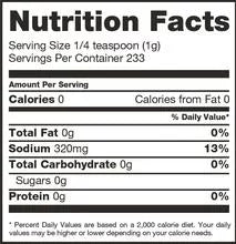 Johnny's Alaskan Salmon Seasoning, 4.25 oz, 6 Pack L20230