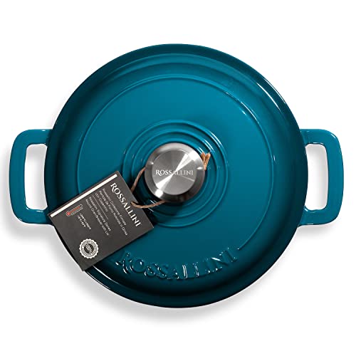 Signature Enameled Cast Iron Dutch Oven 5.5Q with Lid, Oyster Grey A277