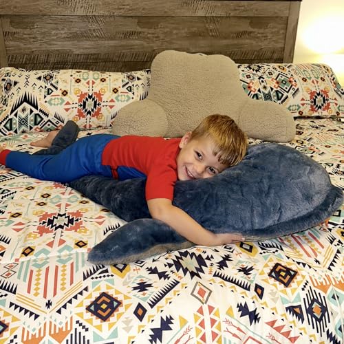 Tezituor 51 inch Giant Whale Shark Stuffed Animal Plush Pillow M152089